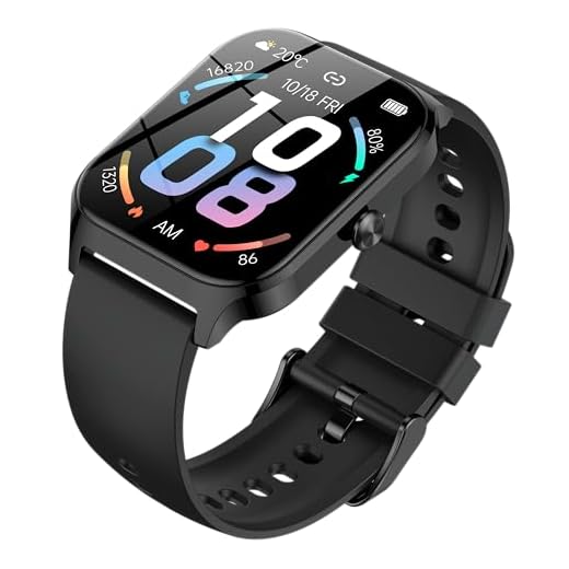 Montre Connectée Homme Femme,1.85" HD Smartwatch avec Appels Bluetooth,115+ Sportifs Modes Montre, IP68 Étanche , Moniteur Sommeil, Fréquence Cardiaque ,Podometre pour Android iOS Noir, Noir brillant