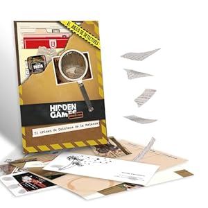 Hidden Games Escena del Crimen – El Crimen de Quintana de la Matanza – Español – Juego Realista de escenas del Crimen, emocionante Juego de Detectives, Juego Escape Room