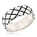Sovats Bague Antique Grille Bague Argent Homme 925, Taille 62