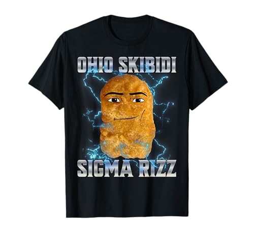 Ohio skibidi sigma rizz maglietta