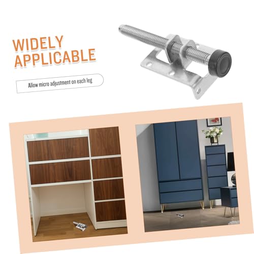 Patas ajustables para muebles VILLCASE niveladores de armarios y mesas 3