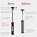 Ball Pump for Sports Balls, Portable Hand Air Pump with 8 Needles 2 Nozzle 1 Extension Hose for Basketball Soccer Football Volleyball Water Polo Rugby and More