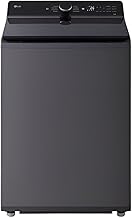 LG 5.5 cu. ft. Smart Top Load Washer in Matte Black with Impeller, eZDispense and Faucet Water and LCD Digital Dial Control, ENERGY STAR