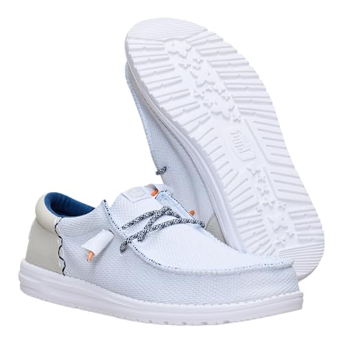 Image of HEYDUDE Men's Wally Funk Open Mesh | Men's Shoes | Men Slip-on Loafers | Comfortable & Light-Weight
