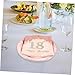 OFFSCH 1set Birthday Party Disposable Paper Plates Napkins for Celebrations Lightweight Convenient for Festive Gatherings