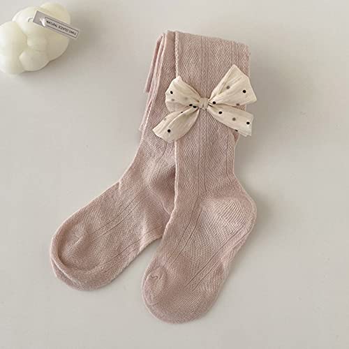 KAGAYD Toddler Girls Cotton Leggings Knitted Pantihose Stretchy Basic Full Length Pants Pantyhose for Children Spring3