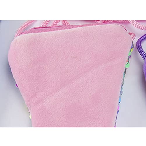 4 stuks Zeemeermin Mini Portemonnee Zeemeermin Tas Kinderen Zeemeermin Portemonnee Pailletten Portemonnee Kinderen als… - Afbeelding 5