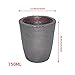 Nisorpa 6KG Silicon Graphite Crucibles for Melting Metal, Foundry Silicon Carbide Clay Crucible Cup, for Gold Silver Copper Brass Aluminum Melting Casting Refining
