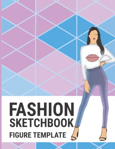 Fashion Sketch Book: Figure Templates For Kids Girls Teens Adults and Beginners Sketching Books Large 120 Pages image 2