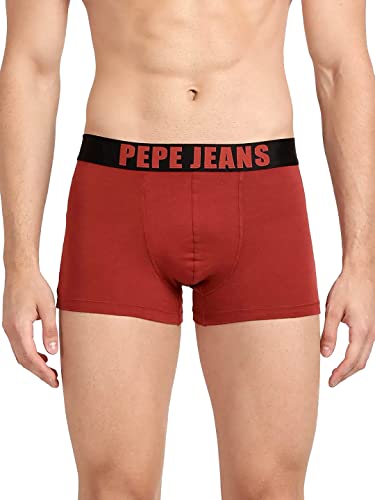 Image of Pepe Jeans Innerwear Men's Cotton Blend Trunks