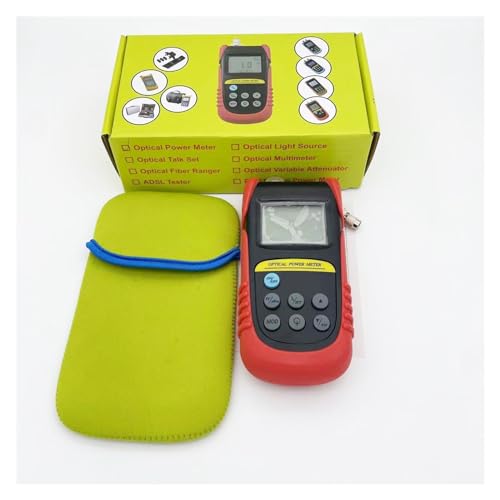 OTDR medidor de potencia de fibra óptica, compatibilidad conector FC/SC y función luz 7