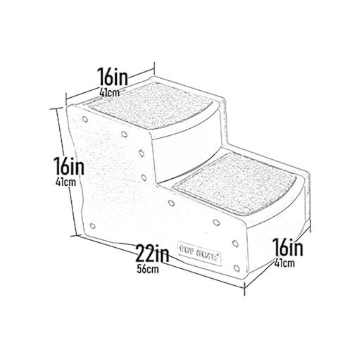 Pet Gear Easy Step II Pet Stairs, Sea Salt, 2 Step by Pet Gear - Used condition - Image 2