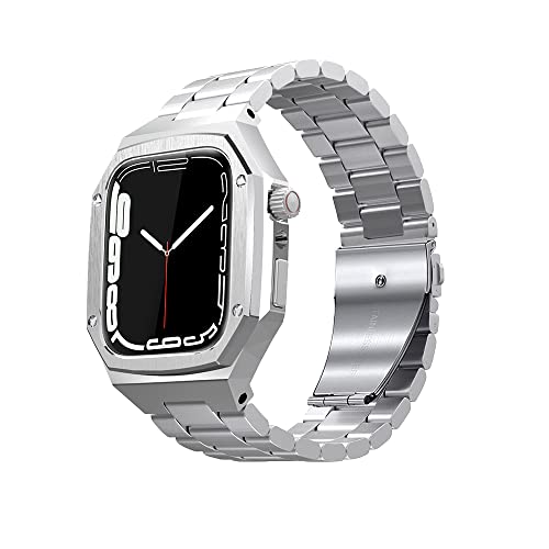 Kit rénovation Apple Watch en acier inoxydable pour donner un style luxe à votre montre