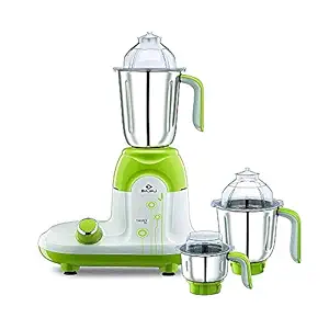 (Refurbished) Twister Bajaj Deluxe 750-Watt Mixer Grinder with 3 Jars (White)