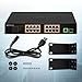 BV-Tech 18 Ports Long Range PoE+ Switch (16 PoE+ Ports | 1 Gigabit Ethernet uplink with 1 SFP Uplink) - 19