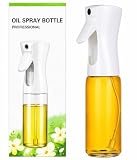 FSHAB Oil Sprayer for Cooking 230ml Glass Olive Oil Spray Bottle, Refillable Oil Mister for Air Fryer, Salad...