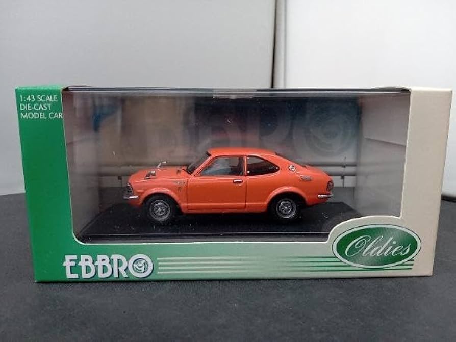 Amazon | 1/43 ミニカー カローラ レビン TE27 (オレンジ