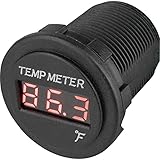 Sea-Dog 421618-1 Temperature Meter - 1-7/16'