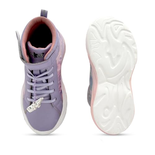 Image of KazarMax Hopits Kids Boys and Girls Ankle Length | High Top | Slip-on Sneakers Shoes | Lightweight | Outdoor Shoes Collection