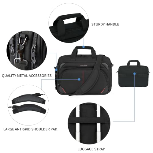 KROSER Expandable Laptop Briefcase