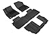 3D MAXpider Custom Fit KAGU Floor Mat (BLACK) Compatible with GMC ACADIA 2017-2023 - Full Set