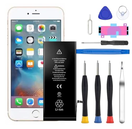 Yuntunele Battery for iPhone 6, Upgraded New Battery