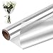Papel de Celofán Transparente, 40cm x 30m Rollo de Papel Celofán, Celofán Decorado, Rollo de Papel para Envolver, Envoltura de Celofán para Flores, Cestas,Manualidades, Frutas