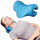 BLABOK Orthopädischer Nackenstrecker zur Schmerzlinderung, Nacken Schulterdehner mit Triggerpunkt-Massage für die Halswirbelsäule
