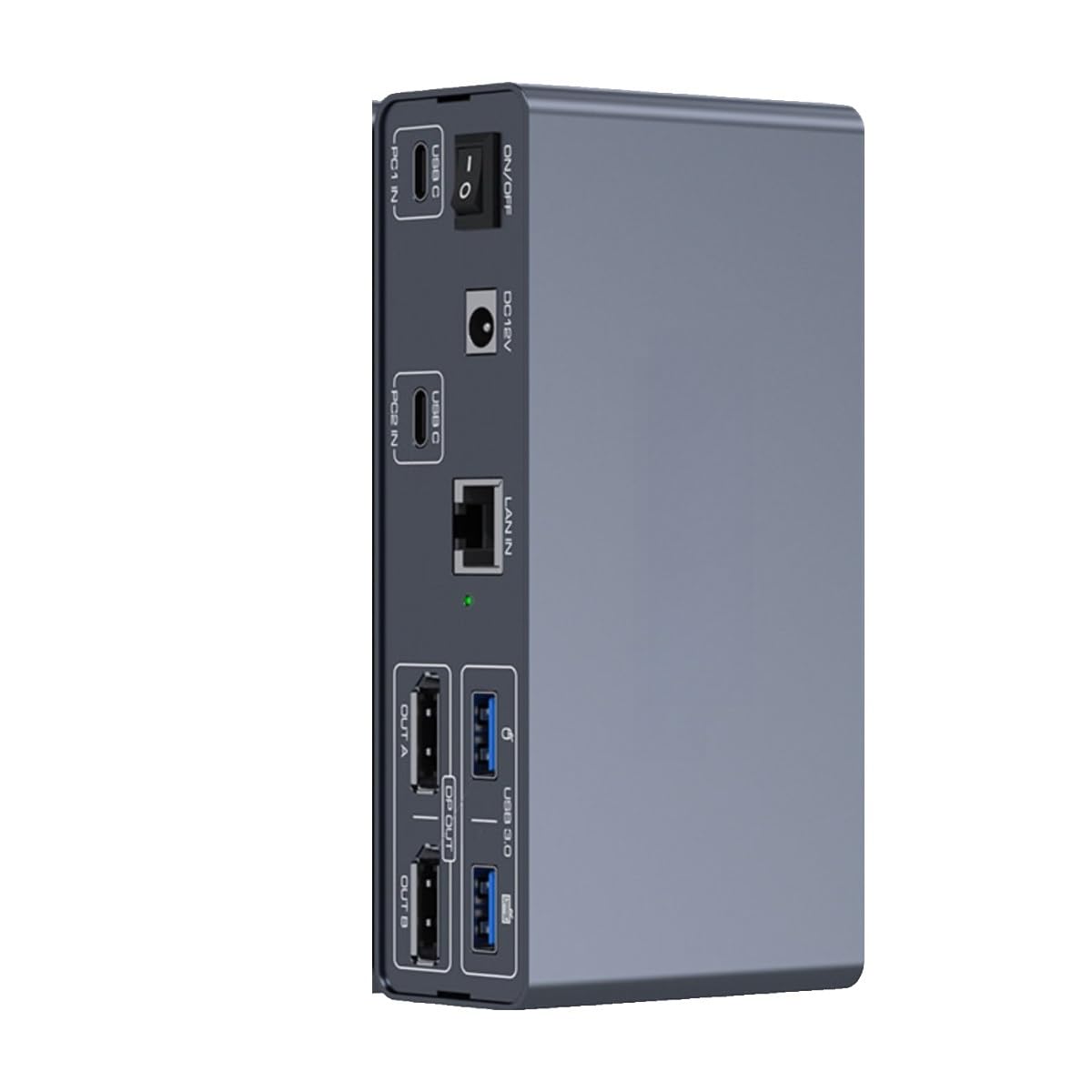 Typec Kvm Switch 2-in-2-out HDMI 4K60HZ DP120HZ 1 Docking St