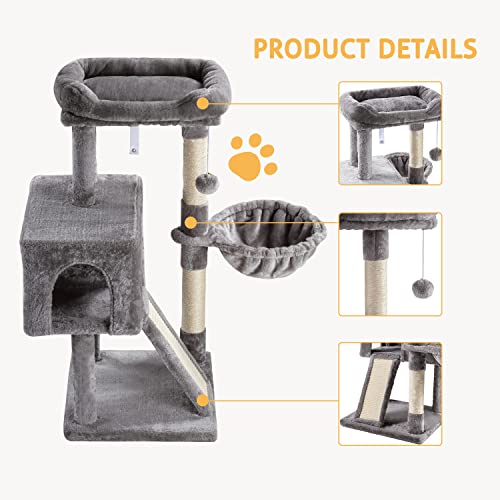 Sha Cerlin MPJ-AK-002GR Cat Tree 36 Inch Cat Tower thumb #3