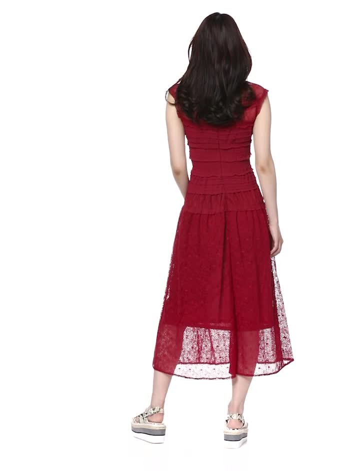 snidel ミックスプリーツドレス Amazon.co.jp: [スナイデル] ミックスプリーツドレス SWFO192031
