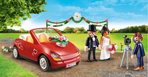 PLAYMOBIL City Life 71077 Starter Pack Hochzeit, Mit Spielzeug-Auto, Erstes Spielzeug für Kinder ab 4 Jahren – Bild 4
