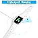 Short Charger Compatible with Apple Watch, Portable Wireless USB Charging Cord (1.15ft/14inch/35cm) Magnetic Cable for iWatch Series Ultra 2/Ultra/10/9/8/7/6/SE2/SE/5/4/3/2/1