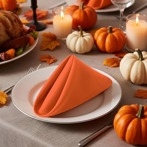 Serviettes de table en tissu de qualité supérieure pour une décoration raffinée