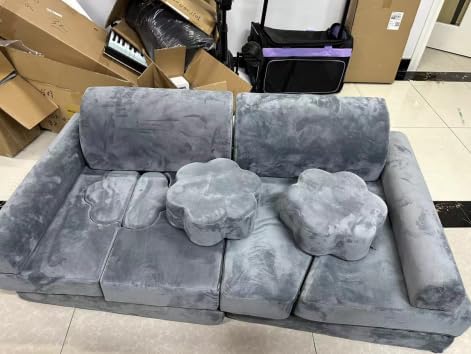 Rengue 14 Pcs Modular Kids Play Couch