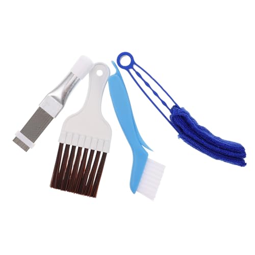 Ciieeo 4pcs Carpet Cleaning Brush Blinds Blind Cleaning Tools Vent Duster Dryer Lint Cleaner Window Shades Cleaner Door Scrubs Dust Cleaner Air Conditioner Brush Dryer Vent Brush Cloth