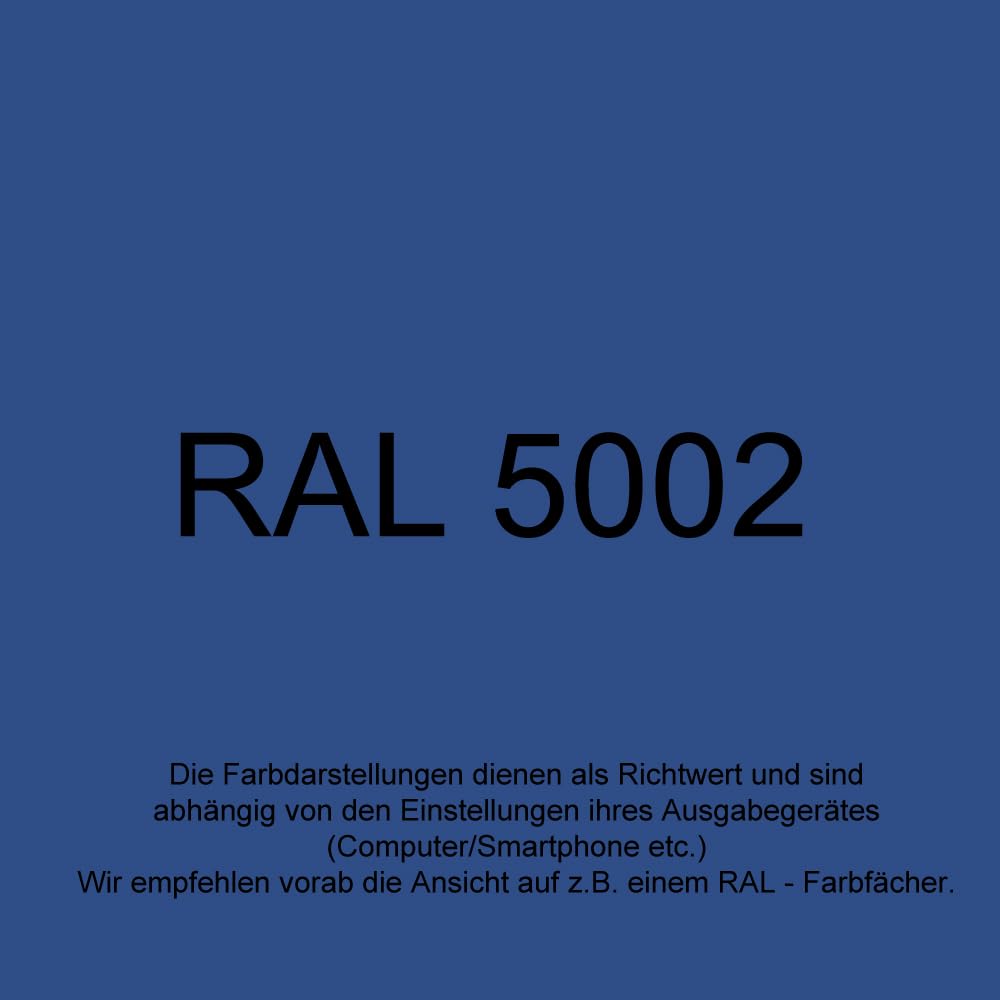 RAL Sprühlack – 3 Sprühdosen à 400 Ml In RAL 5002, Schnell Trocknend, Für Innen & Außen
