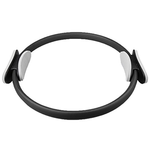 Homyl Pilates Anel Punho Aperto Círculo De Exercício Mágico Círculos De Fitness - Preto