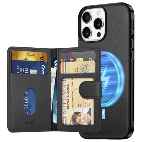 SHIELDON iPhone 16 ProMaxΉ P[X {vU[ CzEHbg  6J[h[ [RFIDubLO] C[d wʕی ӂ16v}bNXpJo[ ~ y wh~ Jی gѕ֗ AC