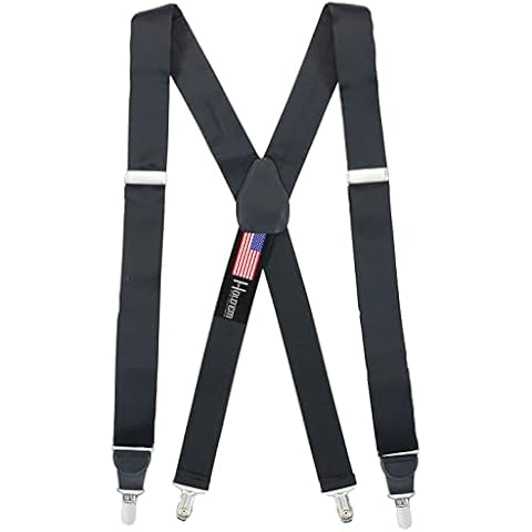 Hold'Em 100% Silk X-Back Clip Suspenders for Men Cover