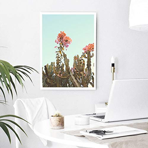 Toile Cactus Impression Haute Définition Toile Canvas Sans Cadre 60x80 - 3