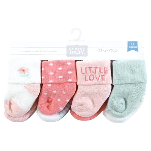 Image of Hudson Baby Girls' Basic Socks,