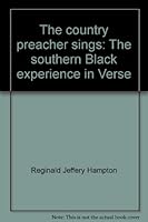 The country preacher sings: The southern Black experience in Verse B000OAXKCQ Book Cover