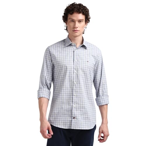 Image of Tommy Hilfiger Men's Cotton Regular Fit Shirt