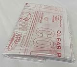 Mybecca Clear Vinyl Gauge 8 54-Inch Wide Roll , Multipurpose Fabric for Upholstery and Art Projects Sold by the Yard