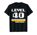 40歳の誕生日 レベル40 40歳 楽しい Tシャツ
