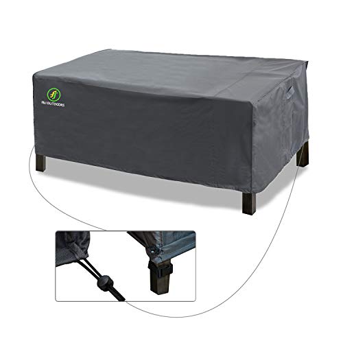 Patio Table Covers Waterproof Rectangular 86 x 44 x 27.5 inches, UV Resistant