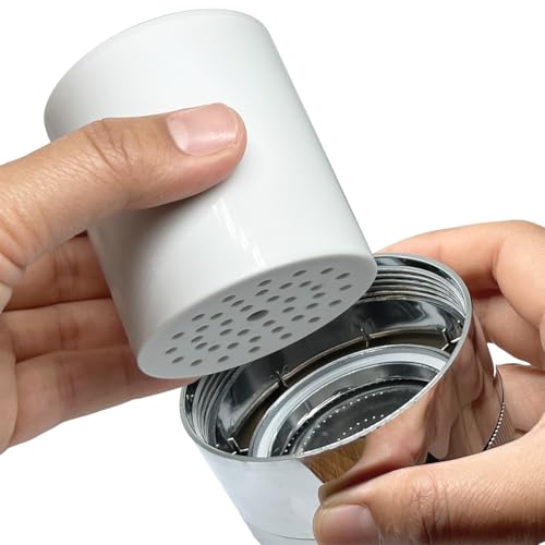 Confezione Da 4 Cartucce Di Ricambio Per Filtro Doccia A 15 Fasi, Filtro Doccia Per Acqua Dura, Universalmente Compatibile Con Qualsiasi Design Simile, Addolcitore D'acqua Per Doccia Ad Alto - 2