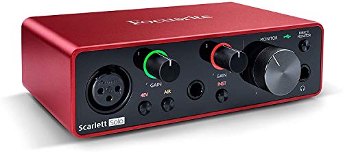 Waves Focusrite Scarlett 2I2 Studio Package (3Rd Gen) Usb Audio Interface Plus Waves Musicians 2 Recording Bundle #TOP1