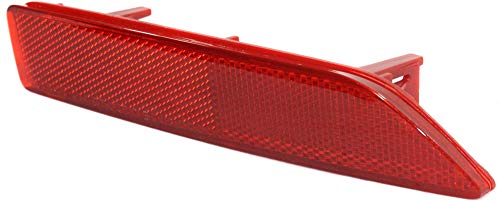 Garage-Pro Bumper Reflector Compatible with Honda CR-V 2007-2009, Acura RDX 2010-2015, Crosstour 2013-2015 Rear, Passenger Side